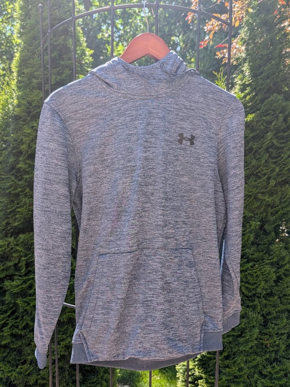Under Armour Kids Fleece Twist Hoodie - Blue - Size S